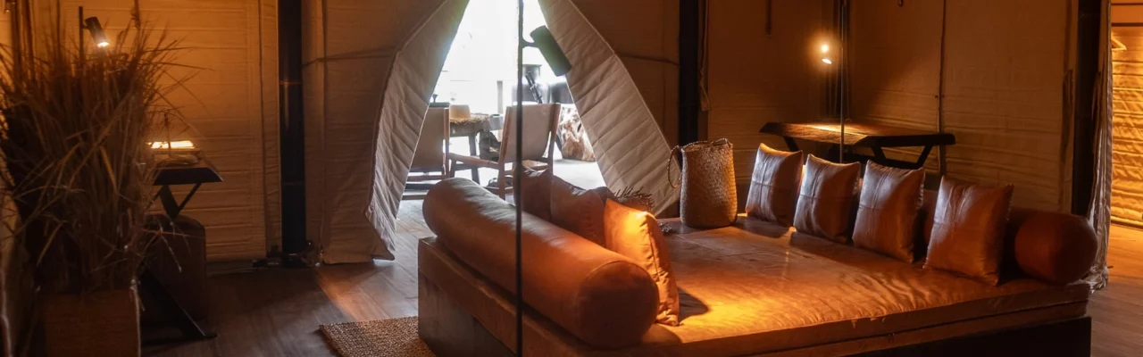 Gili Meno Beachfront Safari Tent for Luxury at the Gili Islands