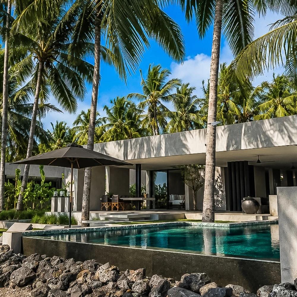 Lombok Beach Villa with Private Pool