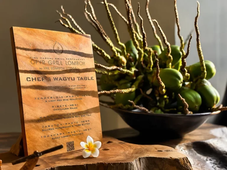 IN-VILLA WAGYU DINING